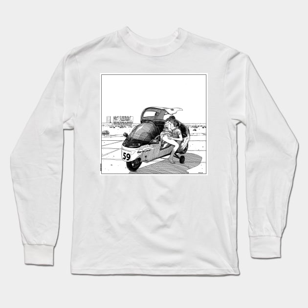 asc 544_La défaite par forfait (He never made it to Vegas) Long Sleeve T-Shirt by apolloniasaintclair